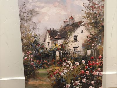 Canvas countryside house