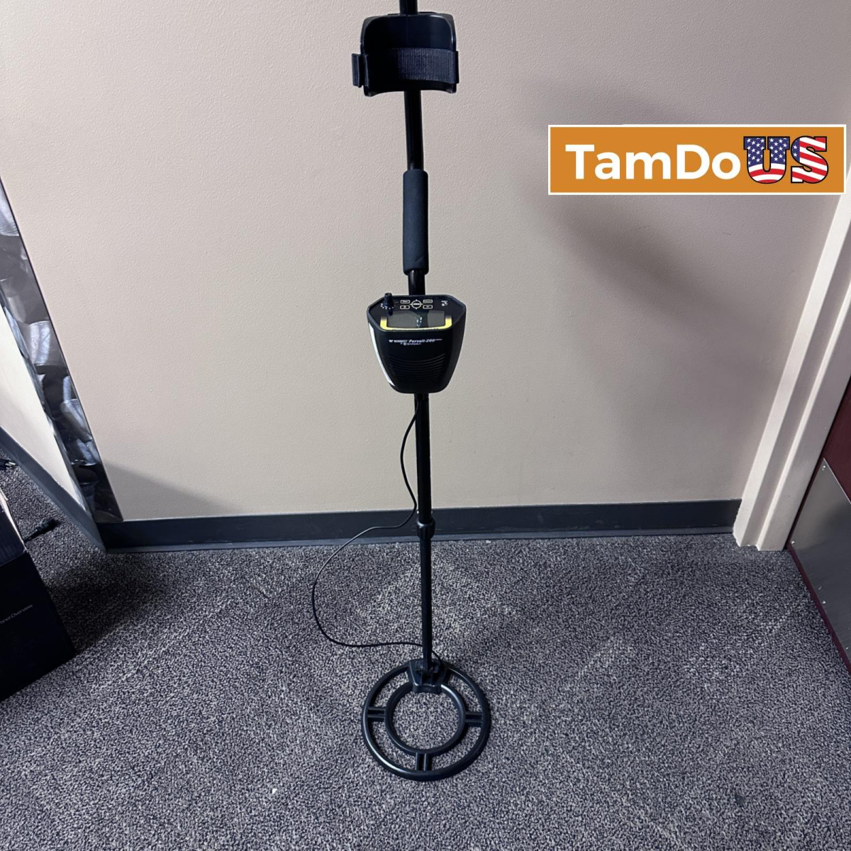 Barska Winbest Pursuit-200 Metal Detector BE12594, Waterproof Coil, LCD Display