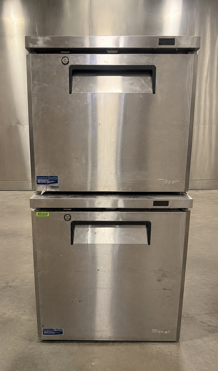 Turbo Air Commercial Undercounter Freezers – Two Available