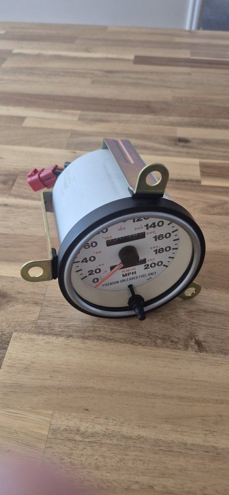 OEM 1996–2002 Dodge Viper GTS RT/10 200 MPH Speedometer Gauge 50,545 Miles 04763850AC