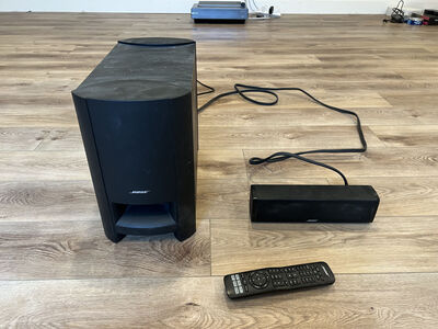 Bose Soundbar + Bass Module + Remote