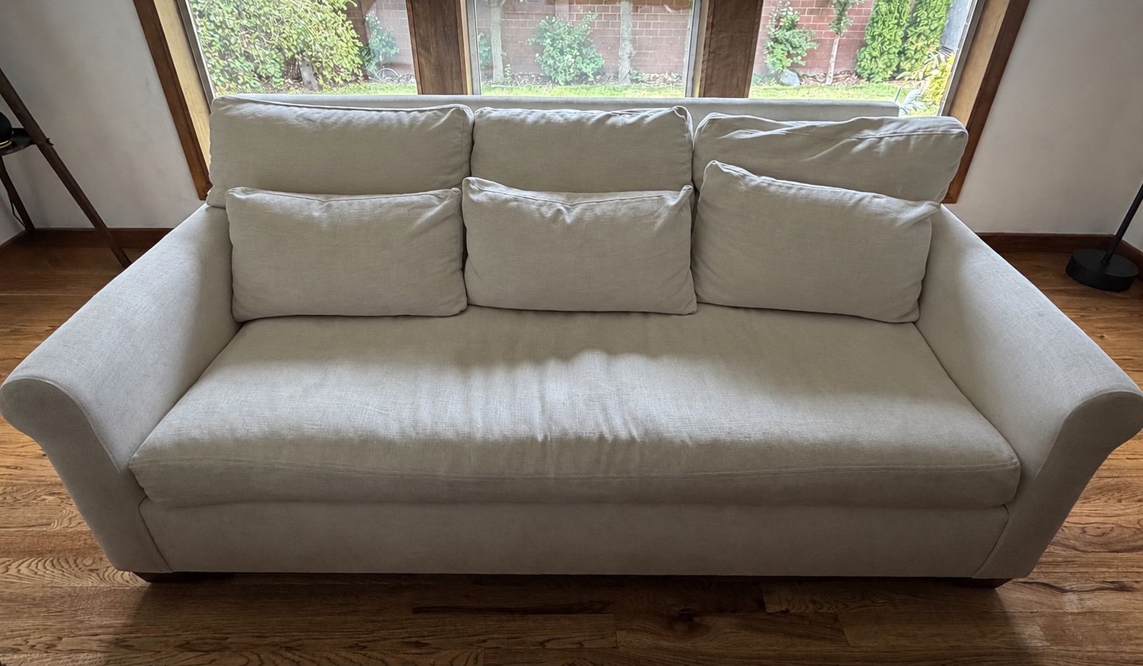 Pottery Barn York 83” Deep Seat Sofa – Sunbrella Performance Chenille – $1,000