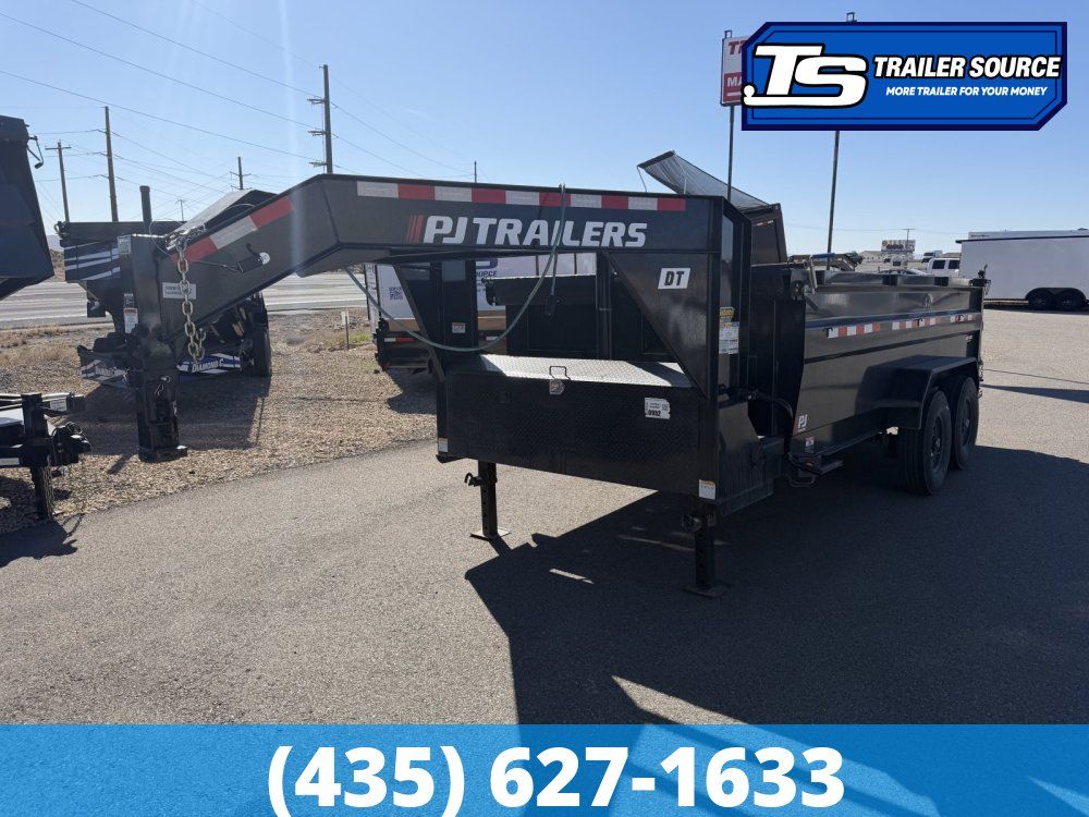 7x14 PJ Trailers  Dump Trailer - 14K GVWR -