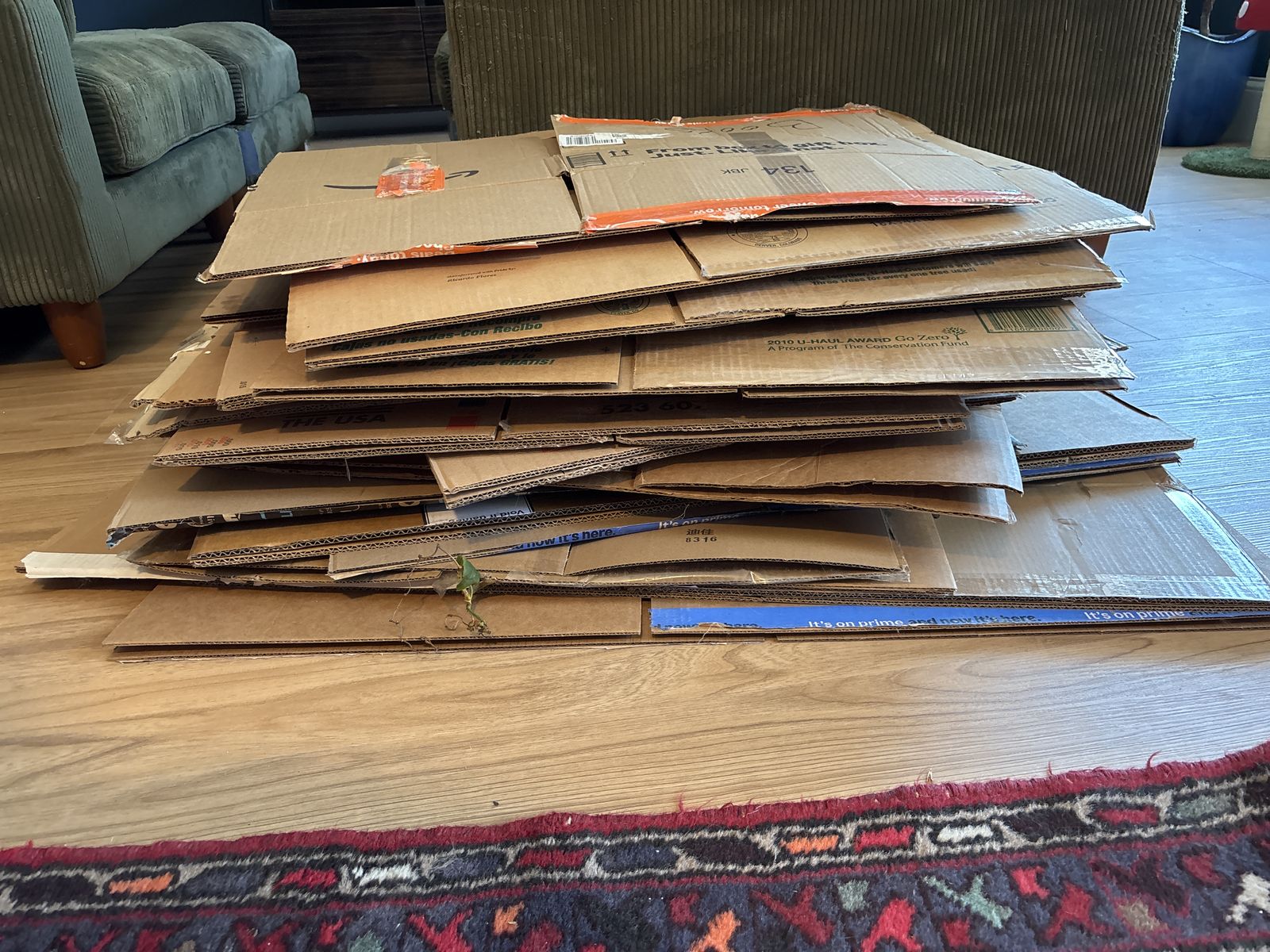 Moving boxes