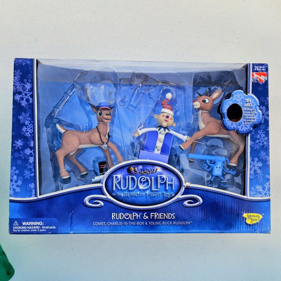 Rudolph & Friends Misfit Toys figures set