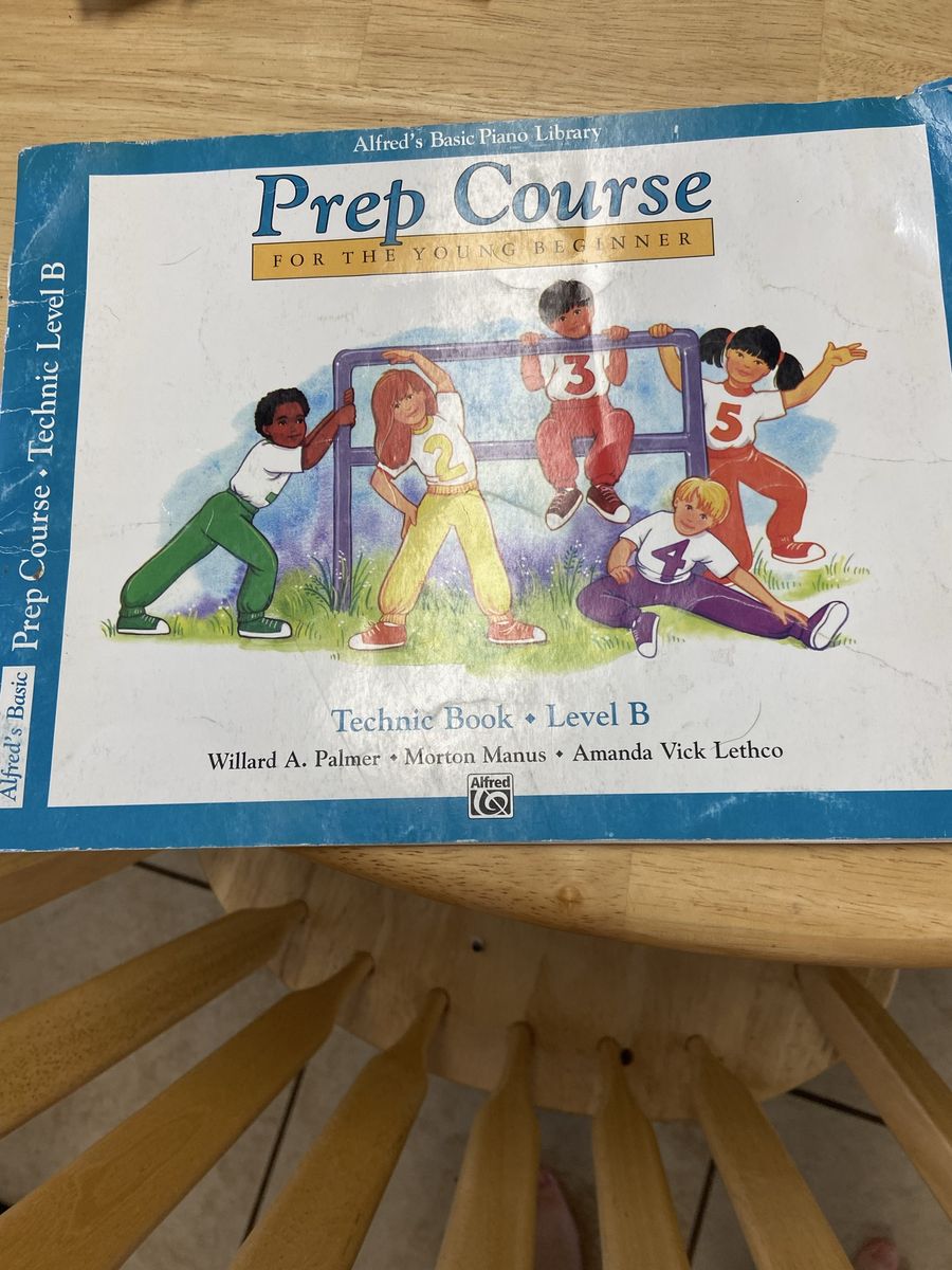 Alfred’s prep course for piano