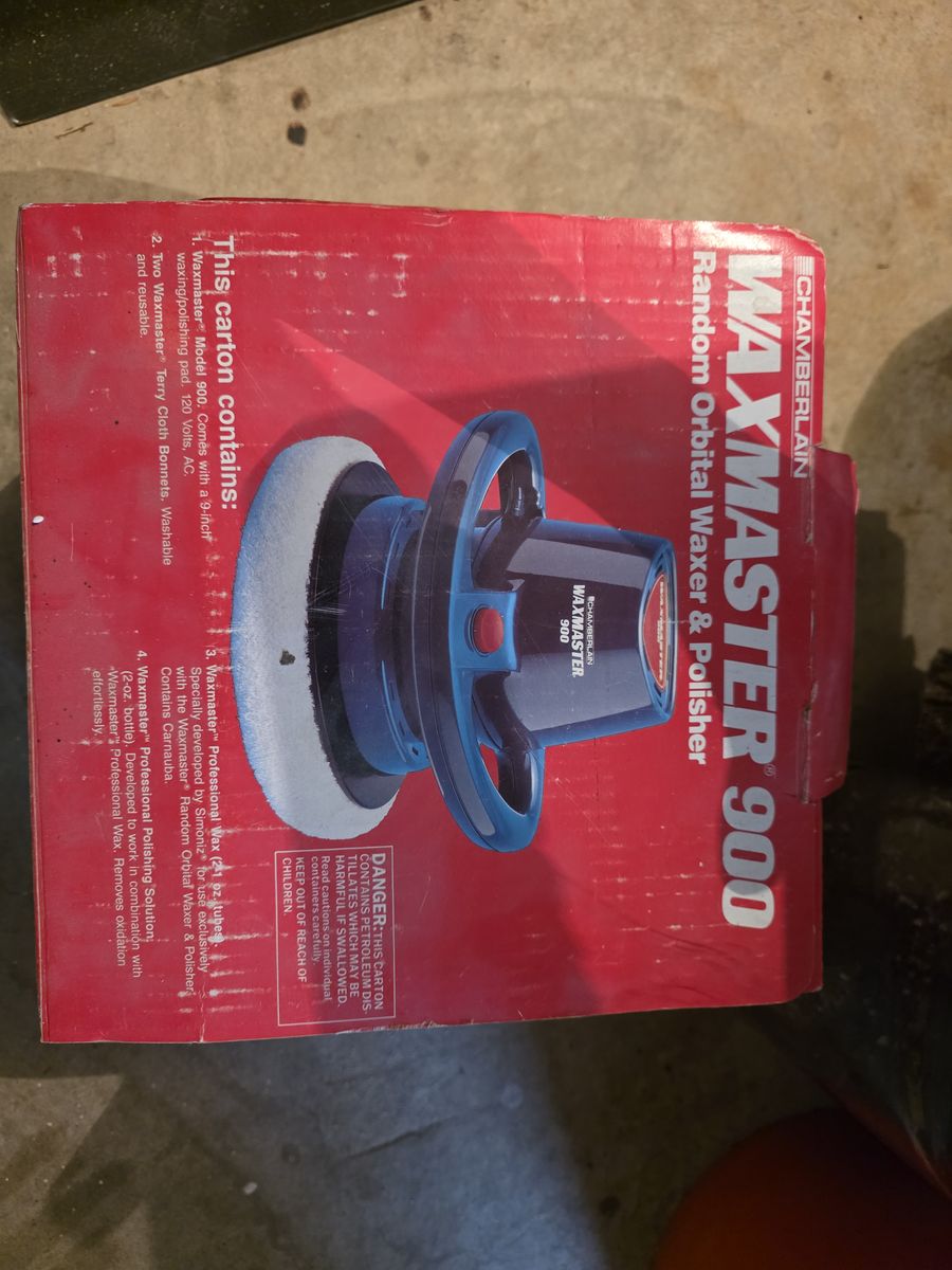 Random Orbital Waxer and Polisher