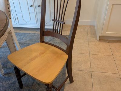 4 Wood Dining chairs