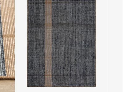 New McGee & Co. Heriot Handwoven Indoor/Outdoor Rug - 4' x 6' - Gray/Beige Striped