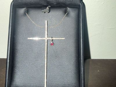 Cross Diamond Necklace