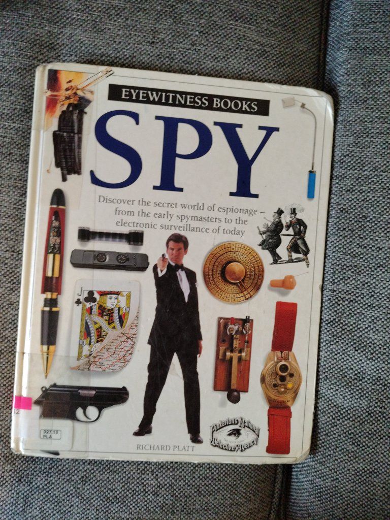 Eyewitness Books SPY Richard Platt Espionage History Hardcover