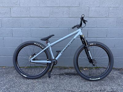 NEW X-Long Steel Transition PBJ Dirt Jumper - Matte Grey