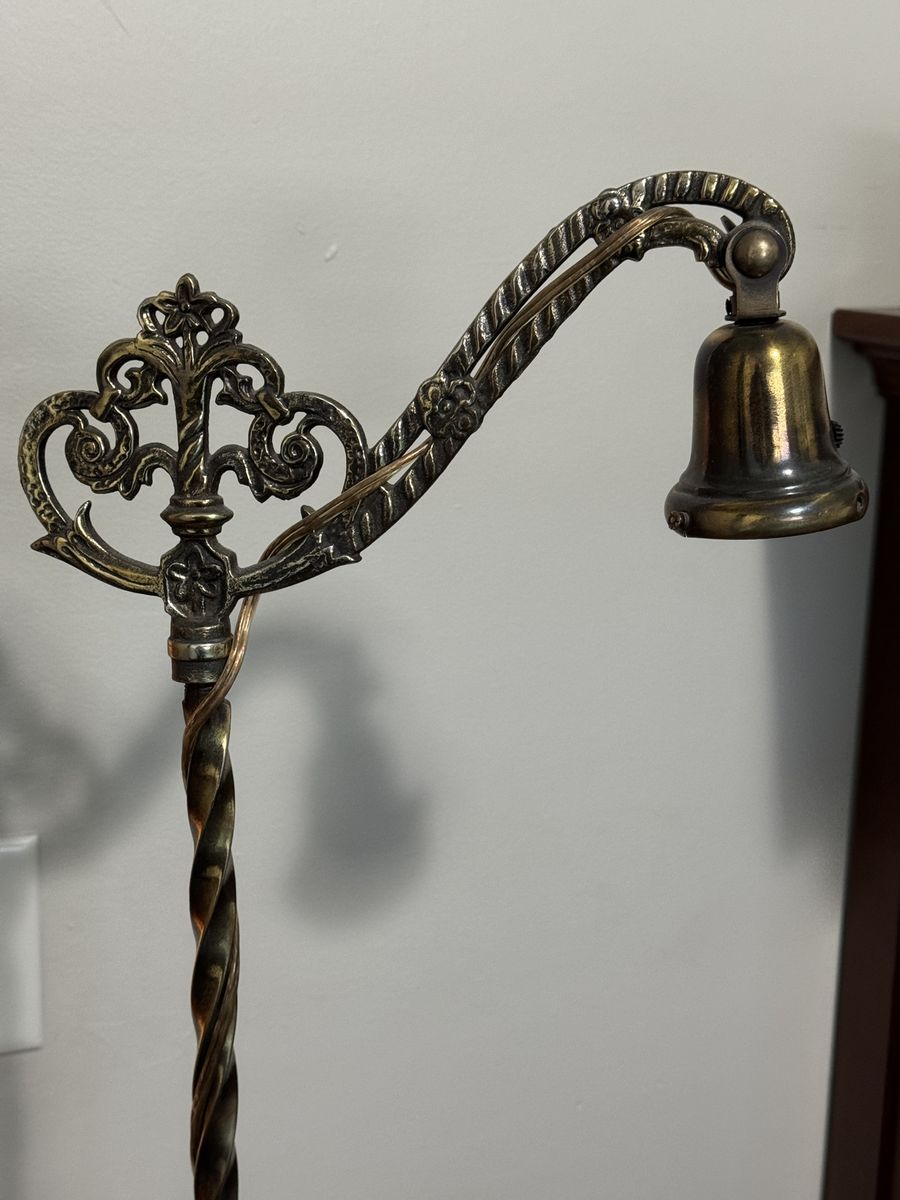 Antique floor lamp