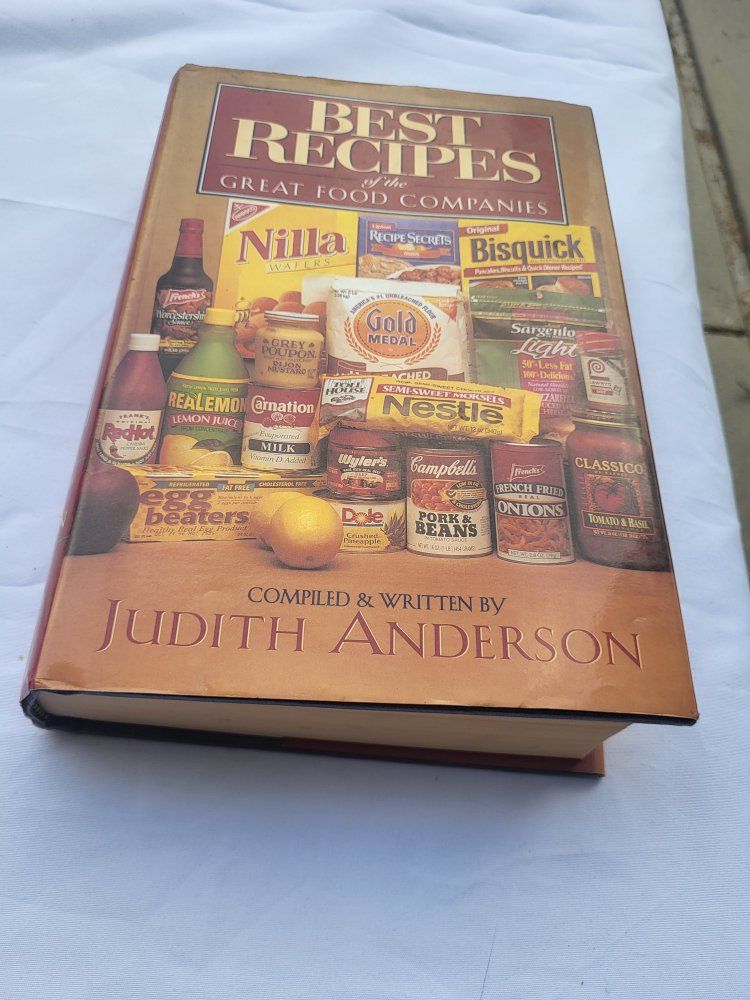 Best Recipes of the Great Food Companies Cookbook by Judith Anderson