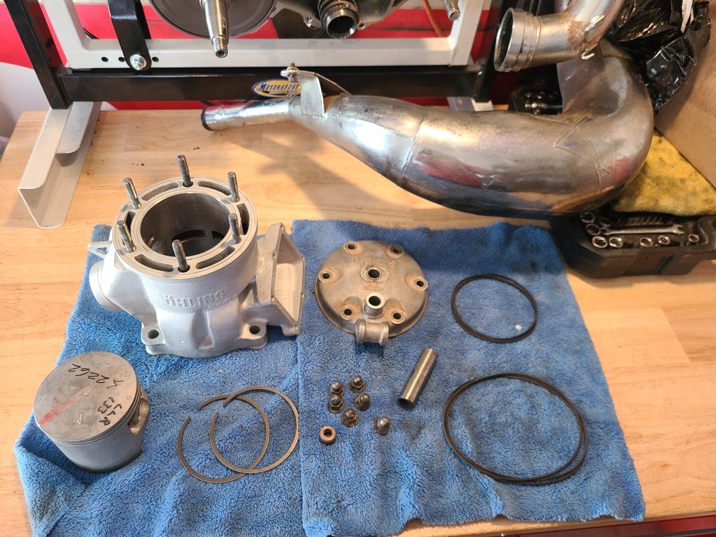 Rare 1993 Yamaha Ohlins YZ360 Noleen Kit