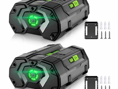 *NEW* Two 56V 5.0Ah EGO Replacement Batteries Compatible with EGO BA2800 BA4200 (Quantity=2 batteries)