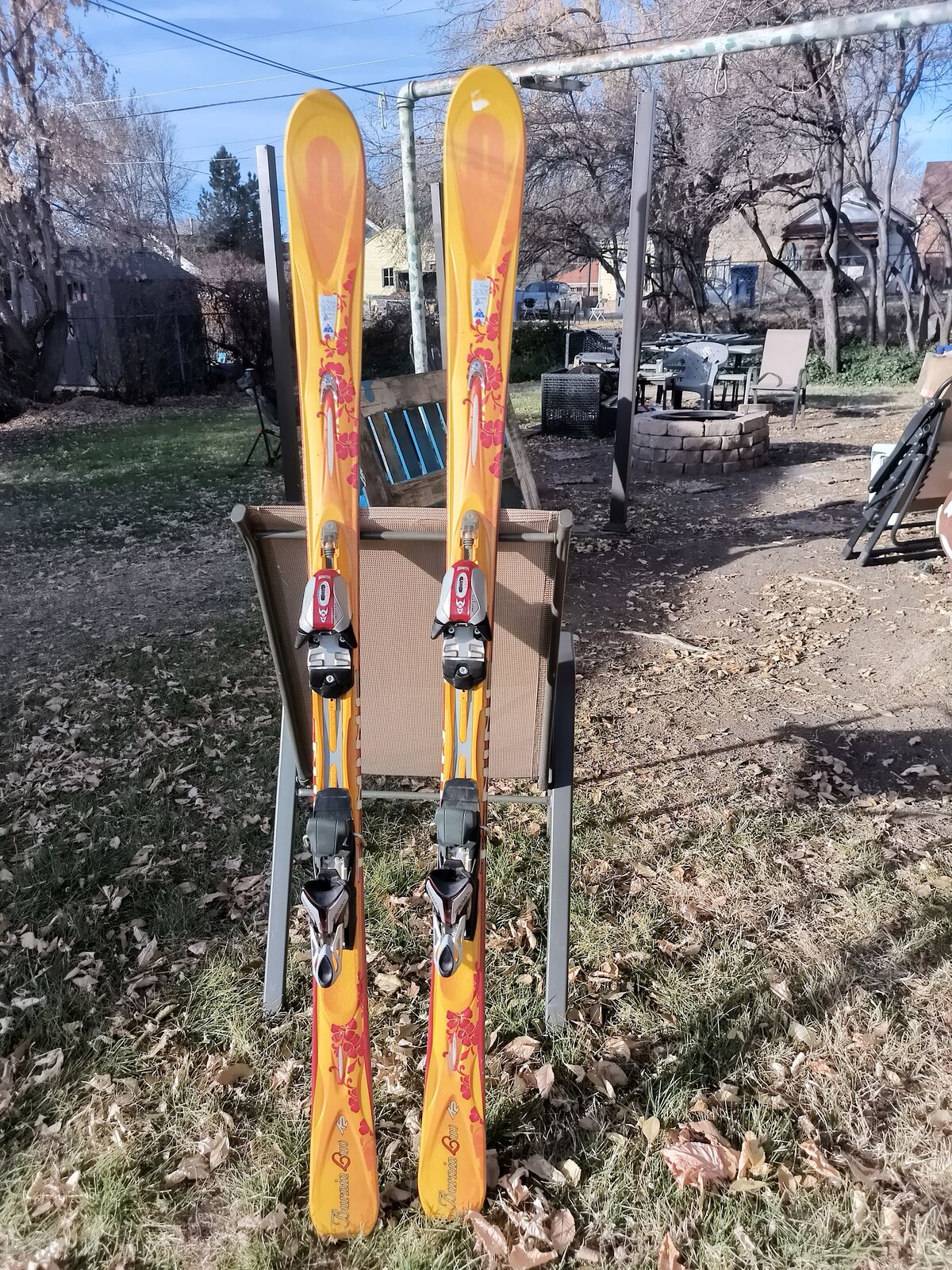 K2 skis+poles