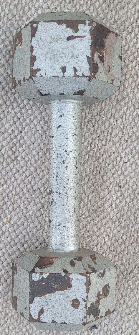 10lb Cast Iron Hex Dumbbell