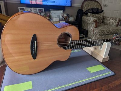 aNueNue Bird M52 Acoustic-Electric Guitar – Rare, Upgraded + Heavy-Duty Bag