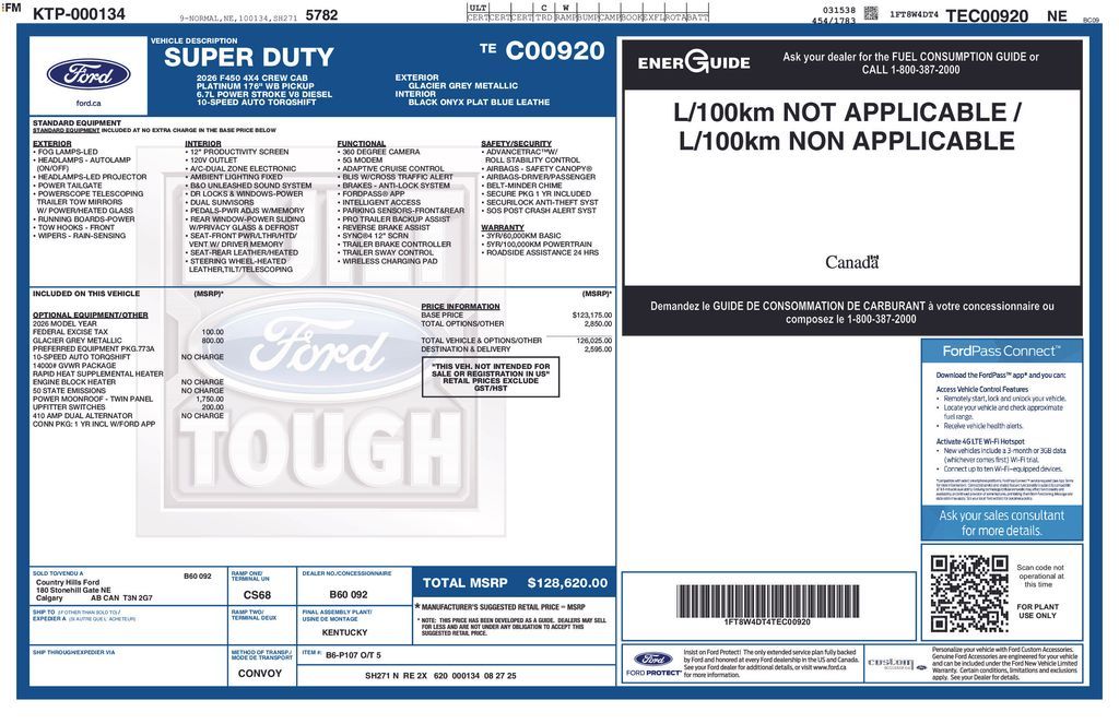 2026 Ford F-450 Platinum