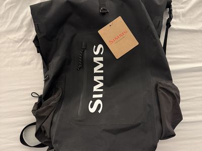 Simms outdoor fishing backpack