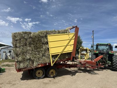 1037 New Holland stack wagons