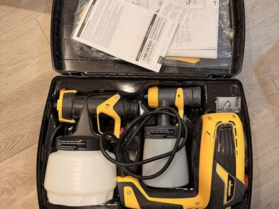 Wagner FLEXiO 570 Paint Sprayer HVLP Handheld Portable Electric w/ Case & Manual