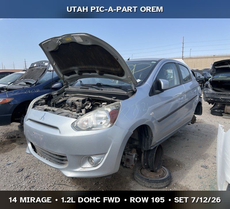 2014 Mitsubishi Mirage Parts - UTPAP Orem