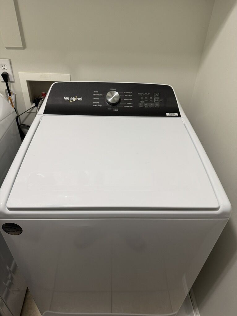 Whirlpool Washer and Dryer