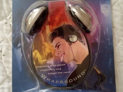 Jensen Wraparound Neckband Stereo Headphones Neodymium Drive OFC