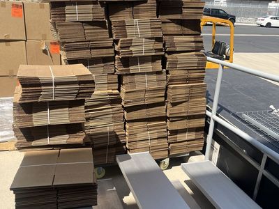 New 8x8 Cardboard Shipping Boxes (40 Bundles of 25) OBO