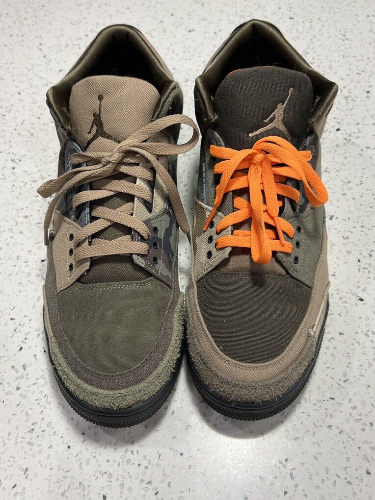 Nike Air Jordan 3 Retro SE Patchwork Camo Sz 12