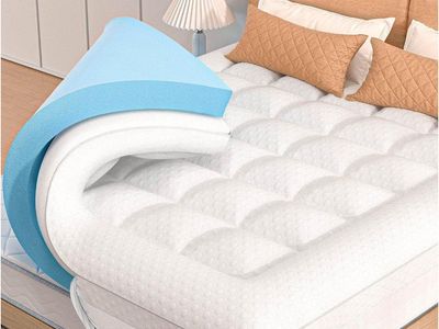 NEW 3” Memory Foam + Pillow Top Mattress Topper