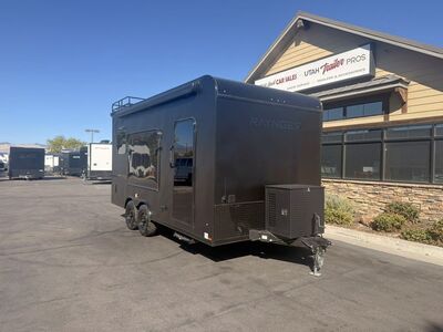 8x18 / 8.5x18 10K Toy Hauler Travel Trailer Fridge/Microwave TRIPLE TENT!!! Raynger 2026