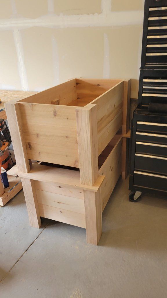 cedar planters