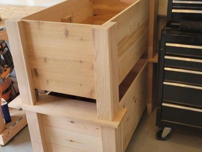 cedar planters