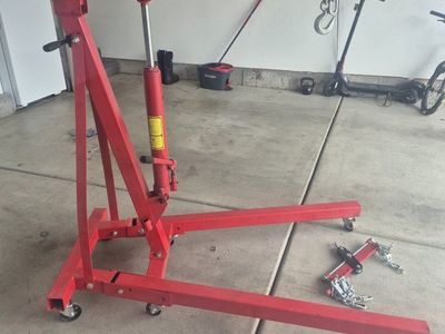 engine hoist engine crane cherry picker engine puller