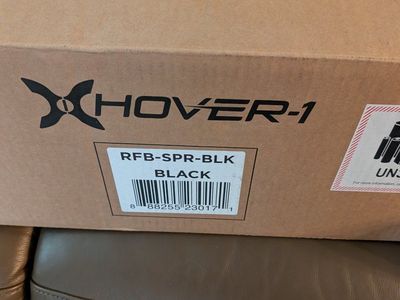 Hover-1 Superstar Electric Scooter Hoverboard w/ Bluetooth Speaker & App Control Black