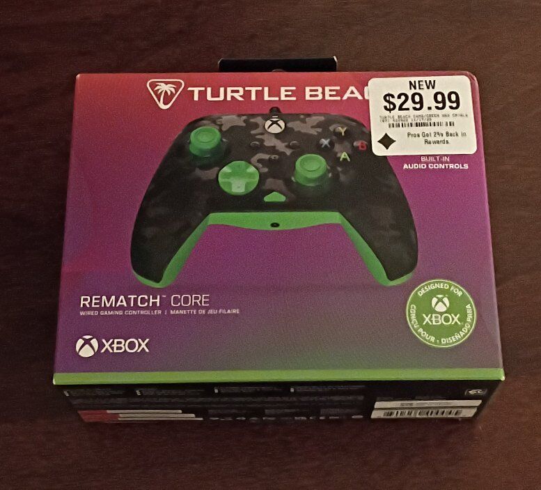 corded and wireless Xbox controller.