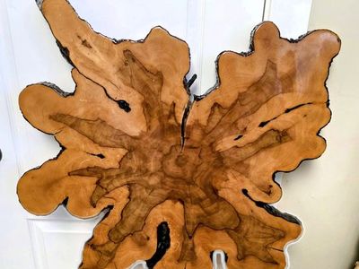 CYPRESS WOOD SLAB COFFEE TABLE TOP OR WALL ARTCYPRESS WOOD SLAB COFFEE TABLE TOP OR WALL ART