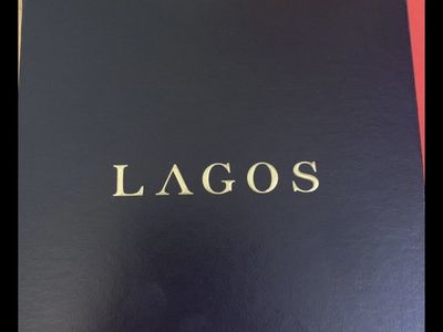 Lagos Smart Caviar Silver Apple Watch Band