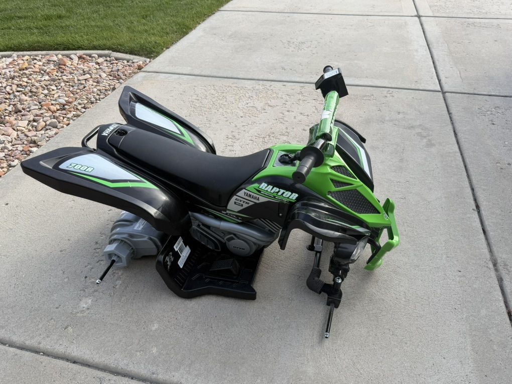 Power Wheels Yamaha Raptor No Wheels