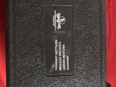 Cromwell vacuum assist cooling system refiller