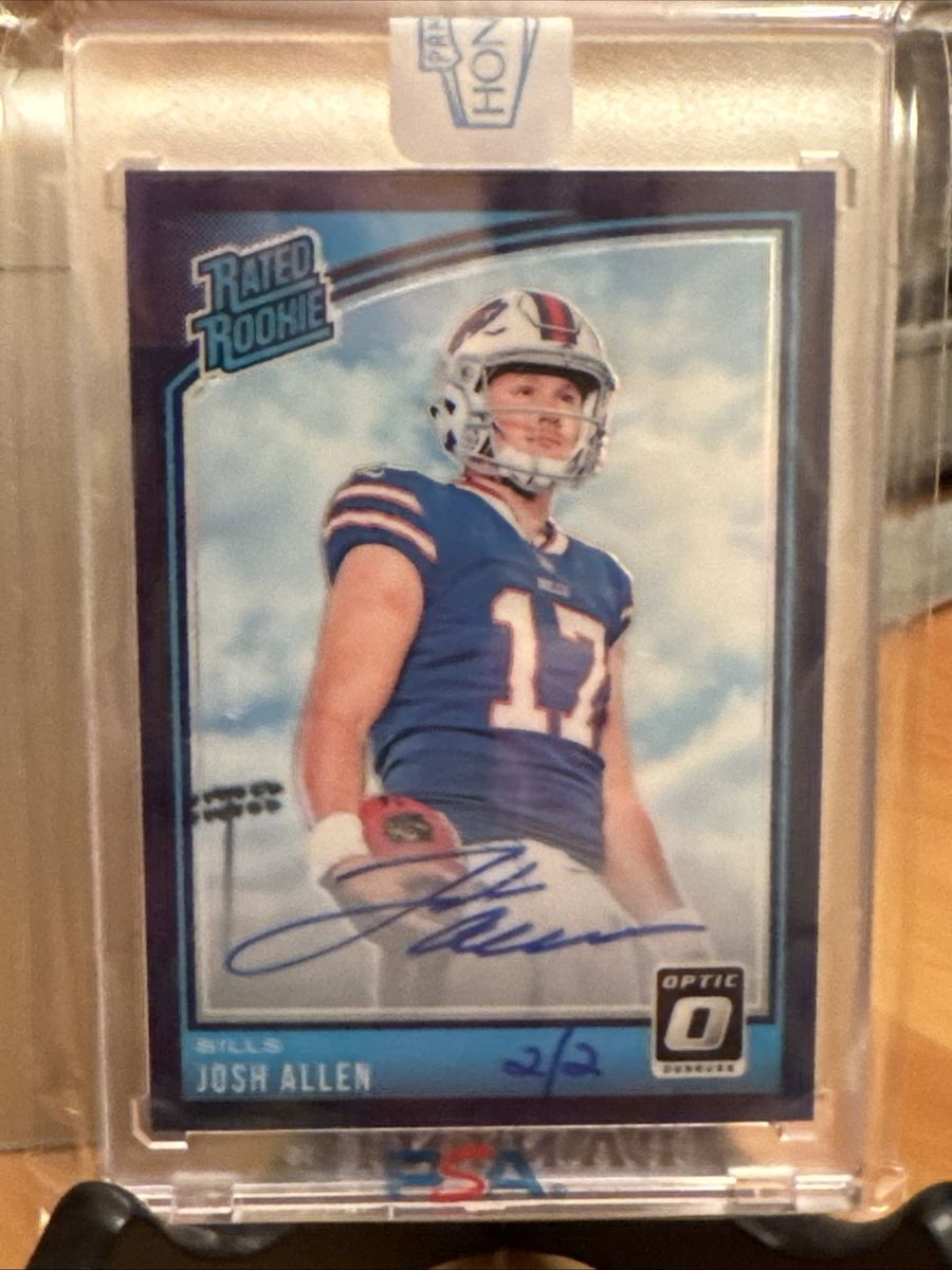 Josh Allen Card Collection(s).  Will sell for 60-70% of Market Value