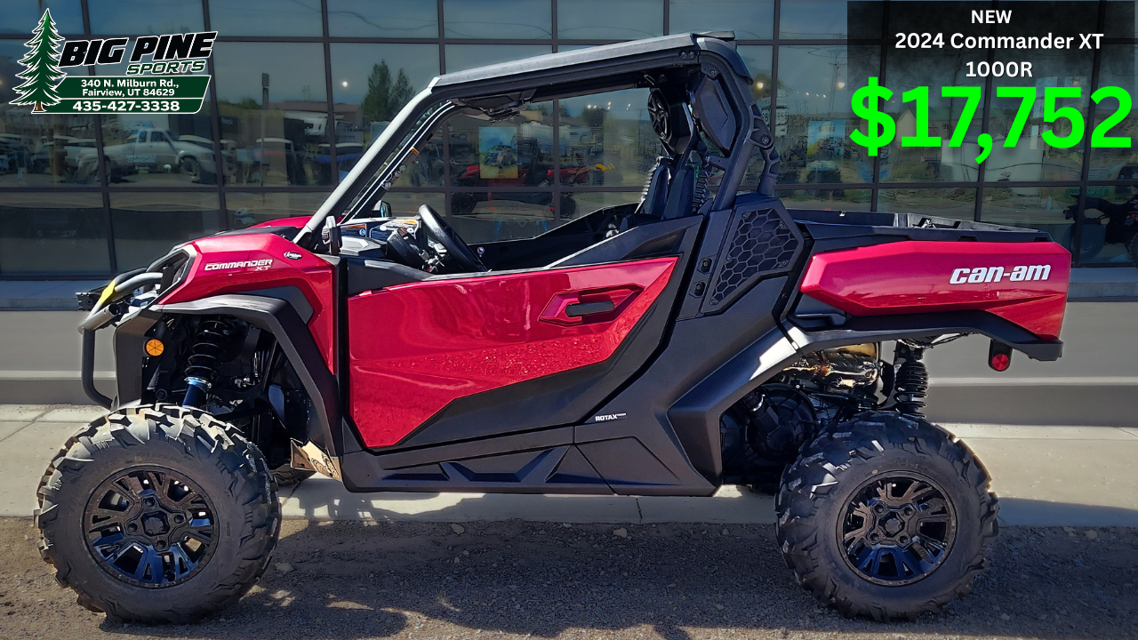 2024 Can-Am Commander XT 1000R – NEW – Priced to Move!