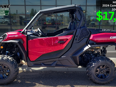 2024 Can-Am Commander XT 1000R – NEW – Priced to Move!