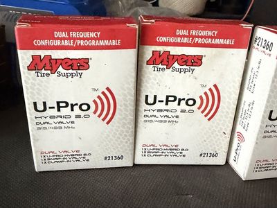 Myers Tire Supply U-Pro Hybrid 2.0 TPMS Sensors - Lot of 5