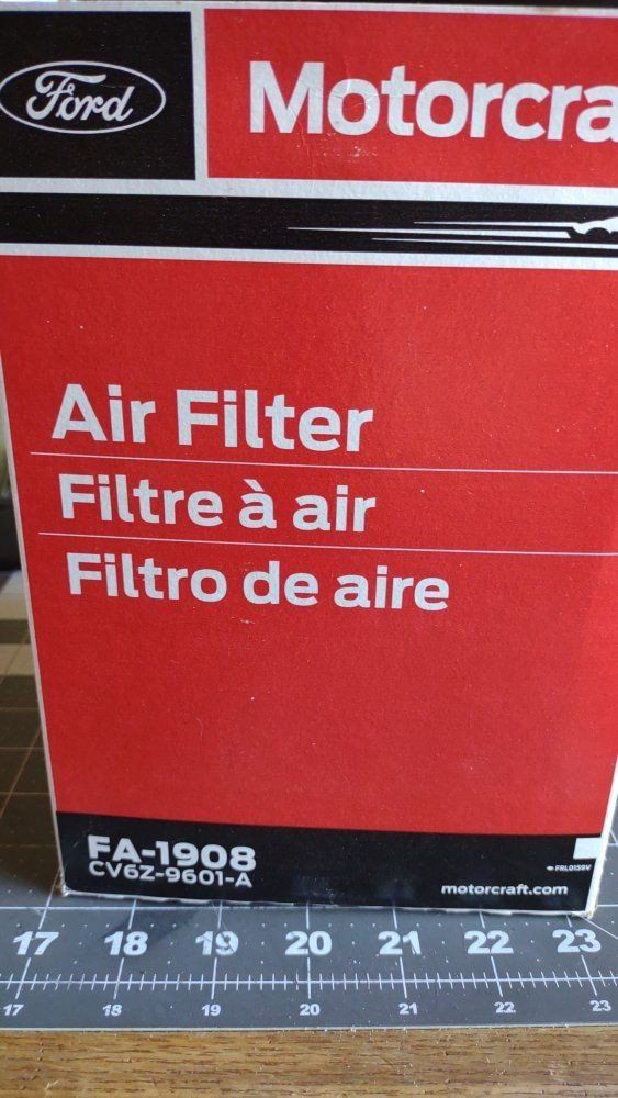 Motorcraft FA-1908 CV6Z-9601-A Air Filter for Ford Vehicles - New in Box
