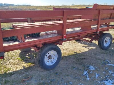 refurbished hay ride trailer. open to offers