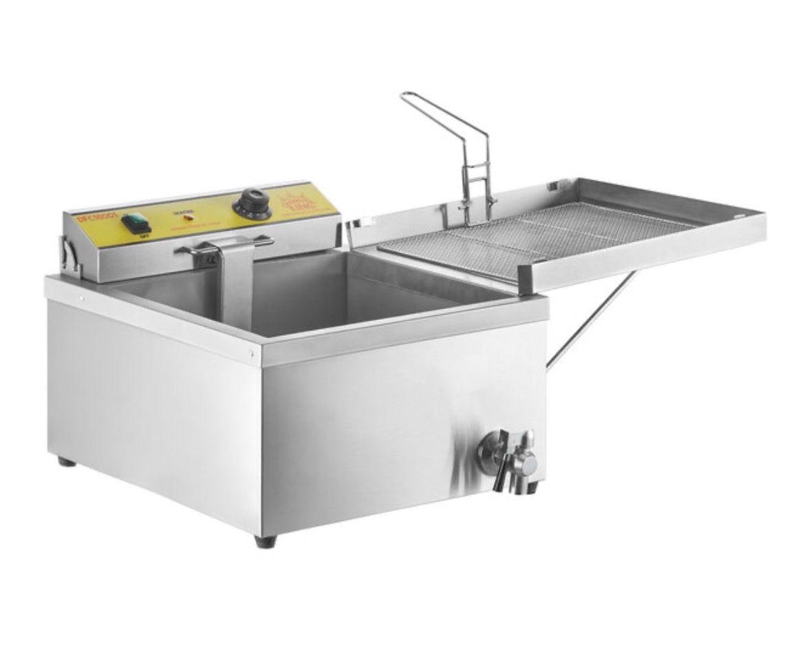 Carnival King DFC18001 18 lb. Funnel Cake / Donut Fryer - 120V, 1800W